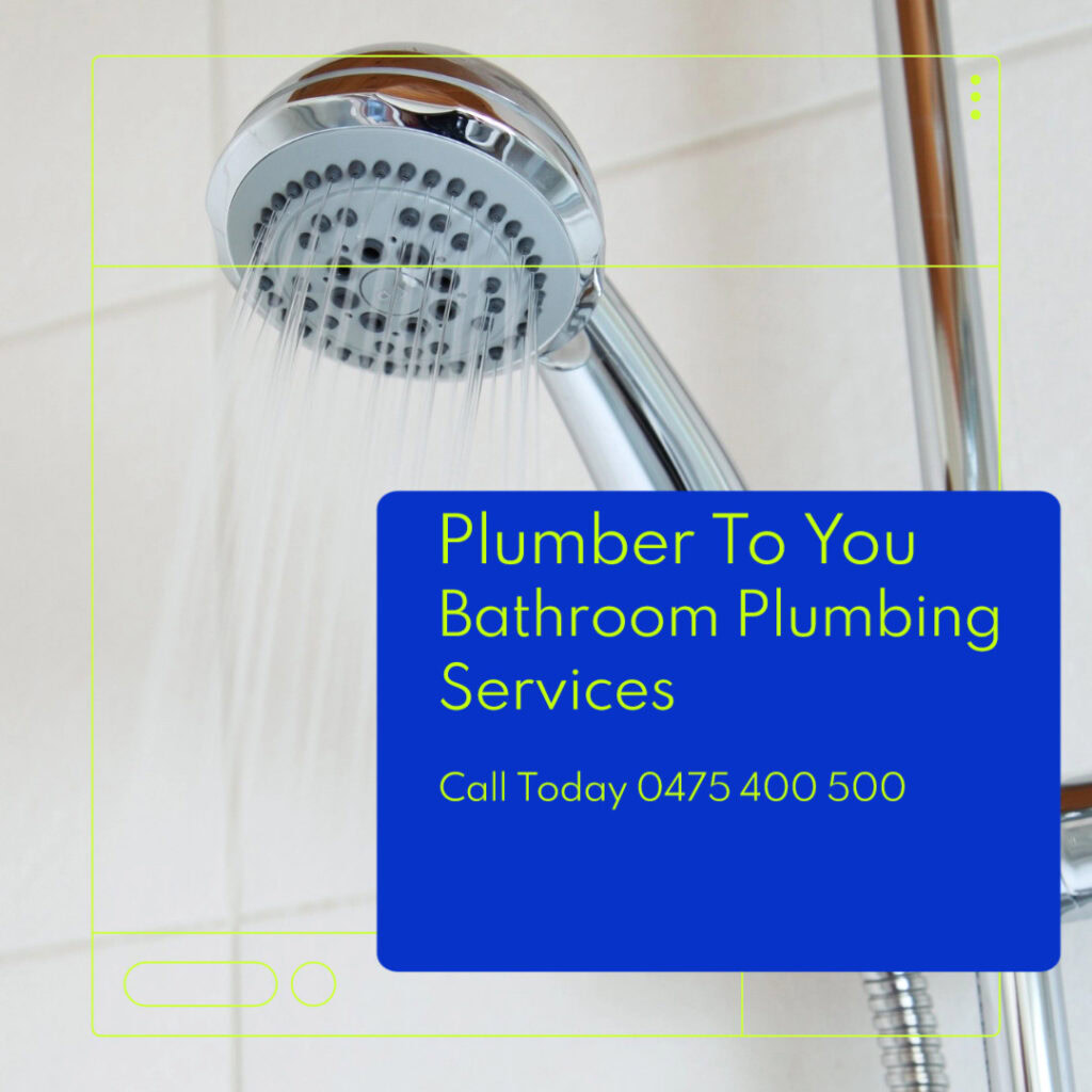 Bathroom Plumbing Services